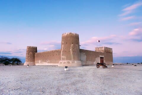 Tour do Norte do Qatar com Kayaking