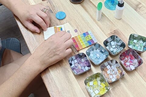 Mosaic Art Workshop em Barcelona | Crie sua própria obra-prima