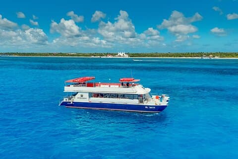 Tour El Cielo Cozumel: snorkeling sulla barriera corallina e festa in catamarano