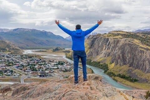 Utforsk El Chalten fra El Calafate vandringstur