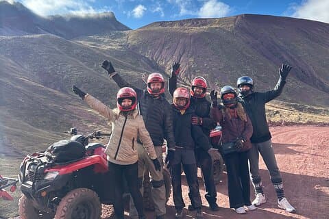 Rainbow Mountain ATV Tour med Red Valley Besøg fra Cusco