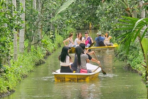 Private Floating Market, Train Market and After Rain Cafe Tour