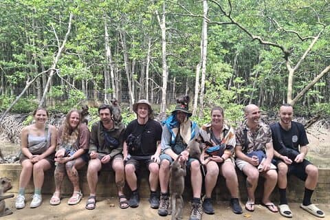 Can Gio Mangrove Adventure : Motoscafo con Monkey Island