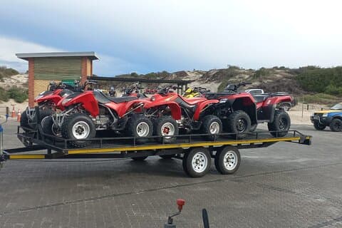 Privat dagsudflugt til Atlantis Dune Quad Cykling og Ostrich Farm