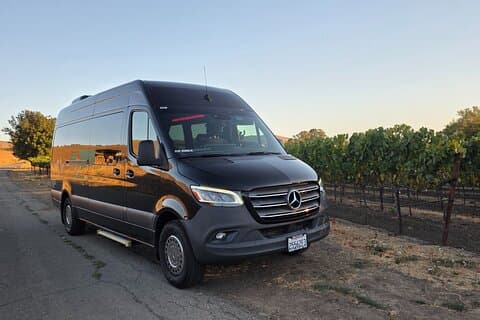 Excursion privée exclusive du vin personnalisé de la vallée de Napa dans un Fun Van