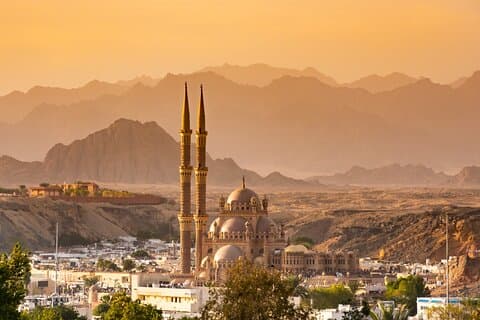 Excursão privada à noite pela cidade de Sharm El Sheikh com visita à Praça Soho