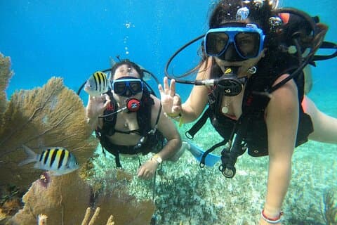 Cozumel Discover Scuba Diving at Marine Park