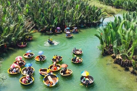 Heritage Train Adventure Hue to Hoi An with Lantern Experience
