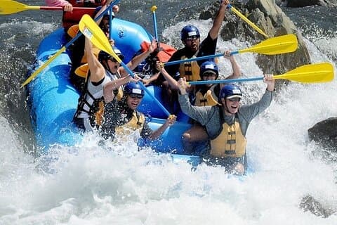 Mittleres Rafting auf Bali - Telaga Waja