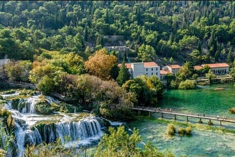 Private Krka Waterfalls /Šibenik is optional Cruise & City Guest