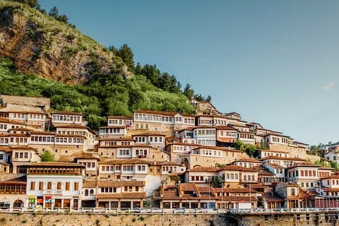 From Tirana/Durres: Berat city and Belshi lake daily trip