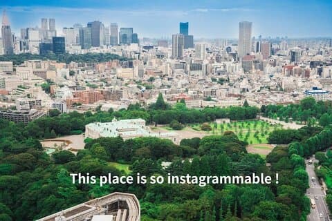Tokyo Pension and Imperial Residence Luchtfoto-ervaring