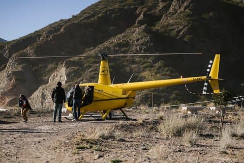 Vuelo en Helicóptero sobre Dique Potrerillos