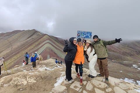 Rainbow Mountain dagstur fra Cusco