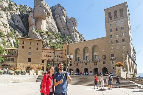 Montserrat kloster privat tur med hotell