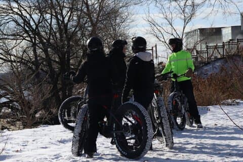 Tour de iniciação de Fatbike em Quebec City