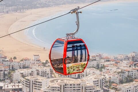 La visite de la ville + Téléphérique en option