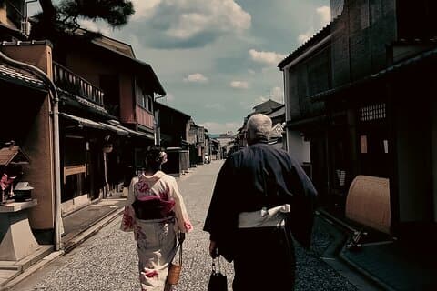 Kinoporträt-Filmerlebnis in Kyoto mit lokalem Filmemacher