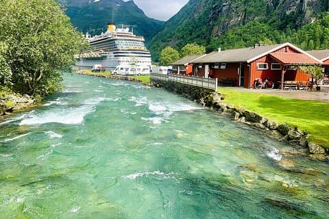 Geiranger by Royal Route & Farm Visit. Private Shore Tour