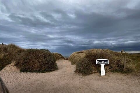 Privétour van een halve dag naar Utah Beach en Sainte Mere Eglise Airborne