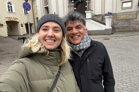 Vilnius privéwandeltocht met een lokale
