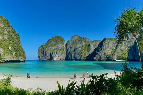 From Phi Phi: Sunrise and Beat The Crowds Half Day by Speedboat