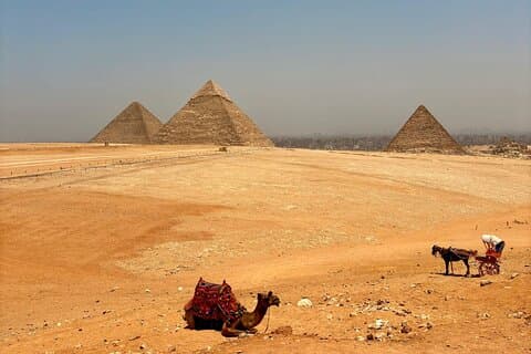 Privat dagstur til Pyramidene i Giza, Saqqara og Memphis