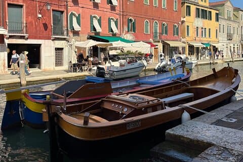 Explore Murano Burano and Torcello in semi-private bragozzo