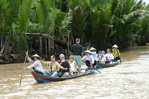 Excursión en tierra Aventura cultural al Delta del Mekong