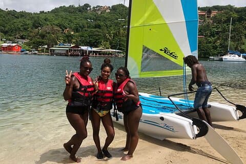 Vandring og vannsport i Marigot Bay St Lucia