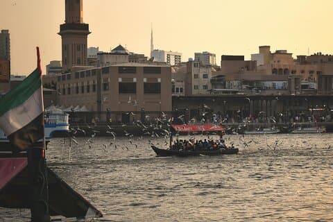 Dubai Halvdags City Tour med Moské, Creek, Abra ride og Souks