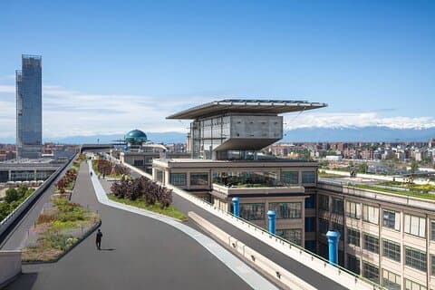 Pista 500 och Pinacoteca Agnelli i Turin