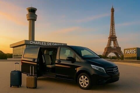 Privat ankomst Flygplatstransfer CDG/ORLY/BVA till Paris City