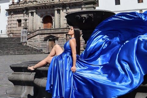 Photoshoot Flyingdress Ecuador