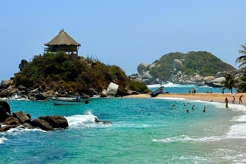 Privat båd til Cabo San Juan, Tayrona-paradiset