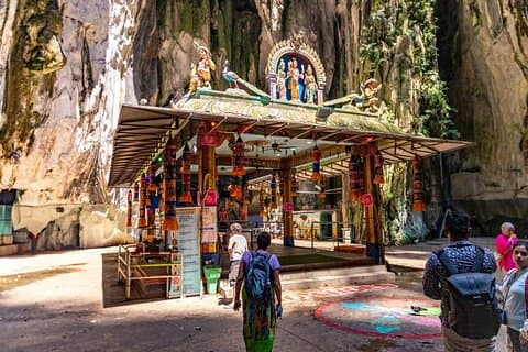 Visite d'une demi-journée des grottes de Batu au départ de Kuala Lumpur