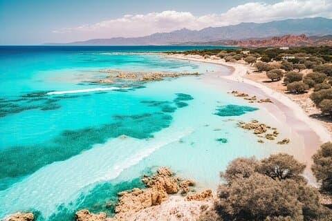Elafonisi Beach Shore Trip fra Chania/Souda: Kreta kyst perle
