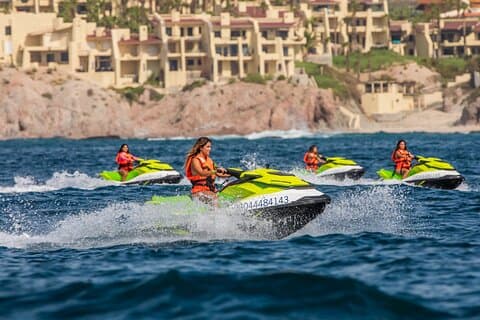 Jetski- og speedbådstur ved Cabo Arch + Luch