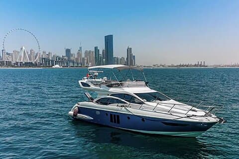 Excursion privée de luxe en yacht avec vue à Dubai Marina