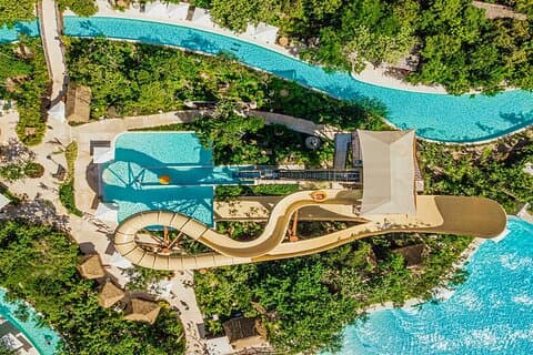 Entrée du parc aquatique Jungala