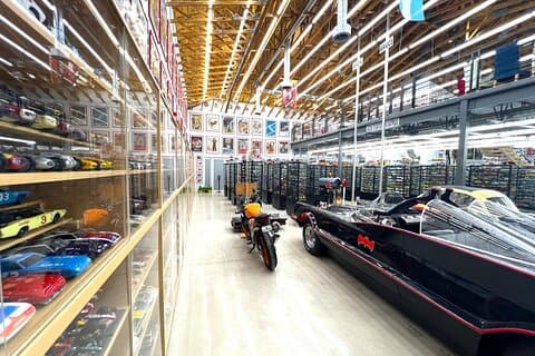 Goldvarg Collection Scale Model Car Museum Experience.