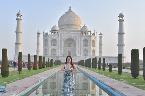 2 - Excursion d'une journée à Agra et Delhi avec Taj Mahal et nuit à Agra