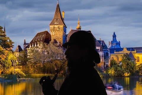 City Park True Crime of Hungary and Night Walk Tour in Budapest