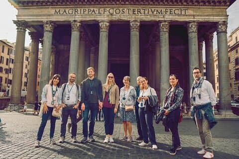Rom gåtur gjennom tidene med guidet Pantheon besøk