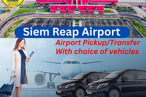 Siem Reap luchthaven pick-up/transfer - Siem Reap stad