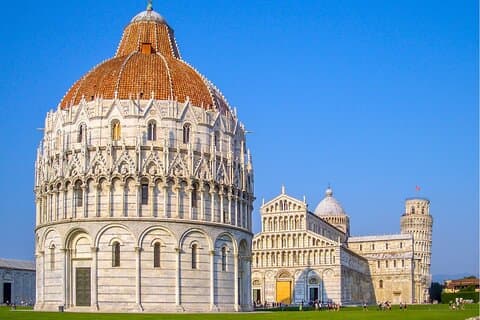 Leaning Tower Pisa Complex Entré billet uden Tower Climb