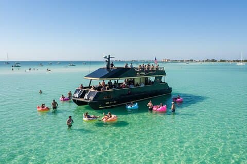 4,5 timers Sandestin til Crab Island-utflukt om bord på Sol og Luna