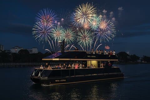 Sandestin Fireworks Cruise Aboard Sol y Luna