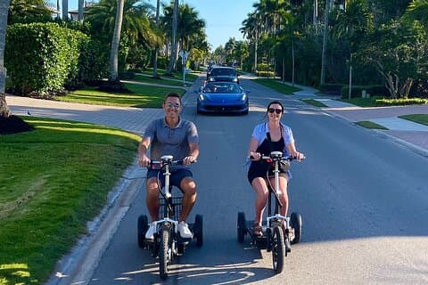Private Trike und Moped Tour durch die Innenstadt von Neapel Florida