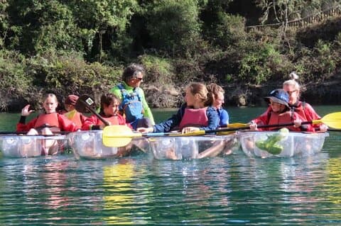 2-timers Waikato River Guided Kayak tur fra Taupo